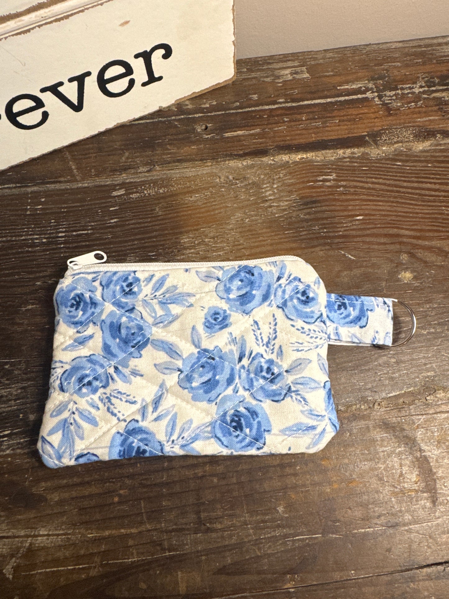 Blue Rose Wallet