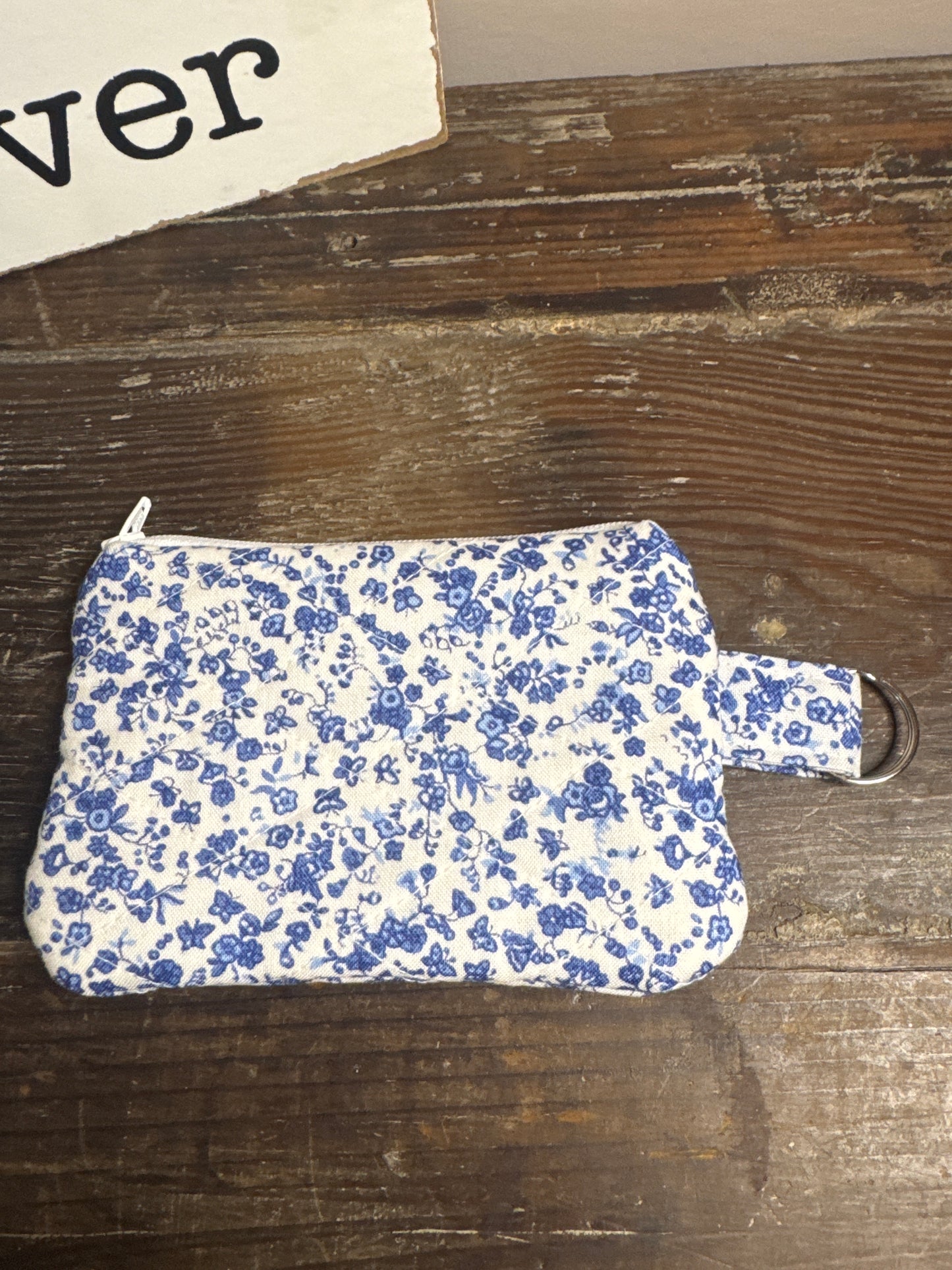 Ditzy Blue Wallet
