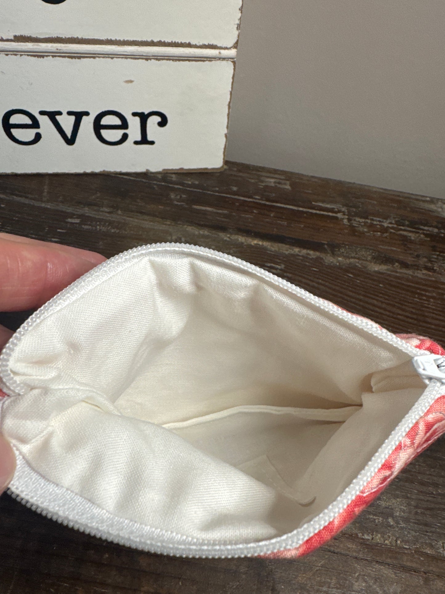Peach Rose Wallet
