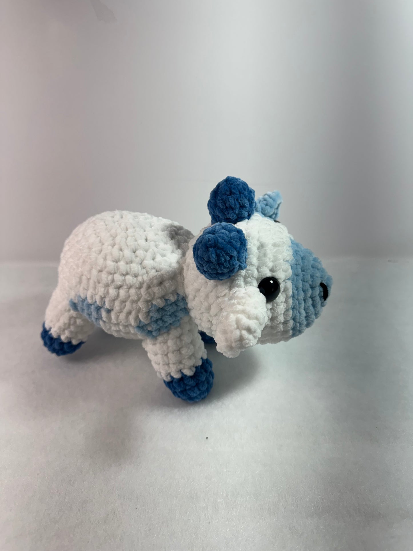 Standing Beatrice Blueberry Cow
