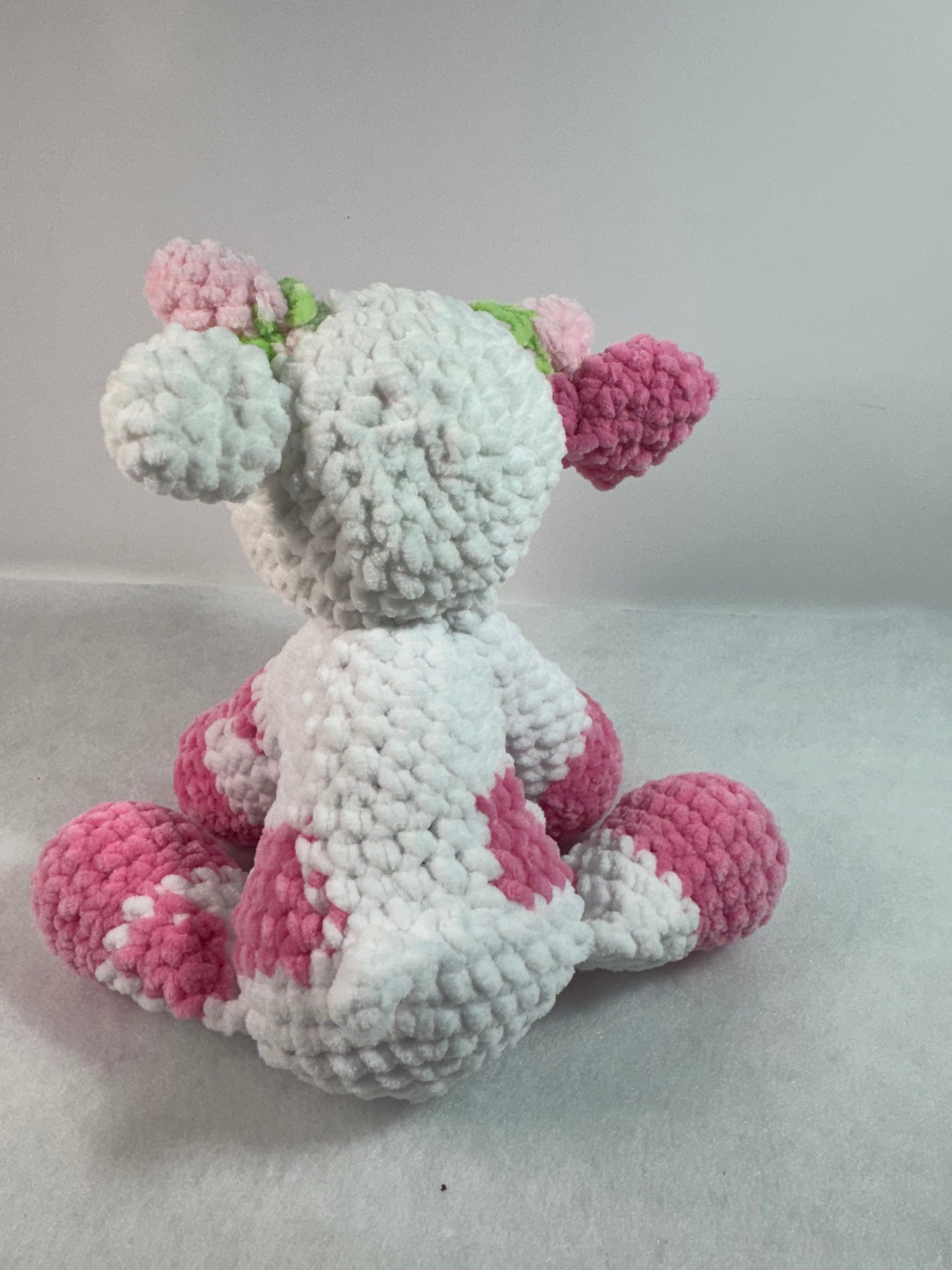 Sitting Stella Strawberry Cow