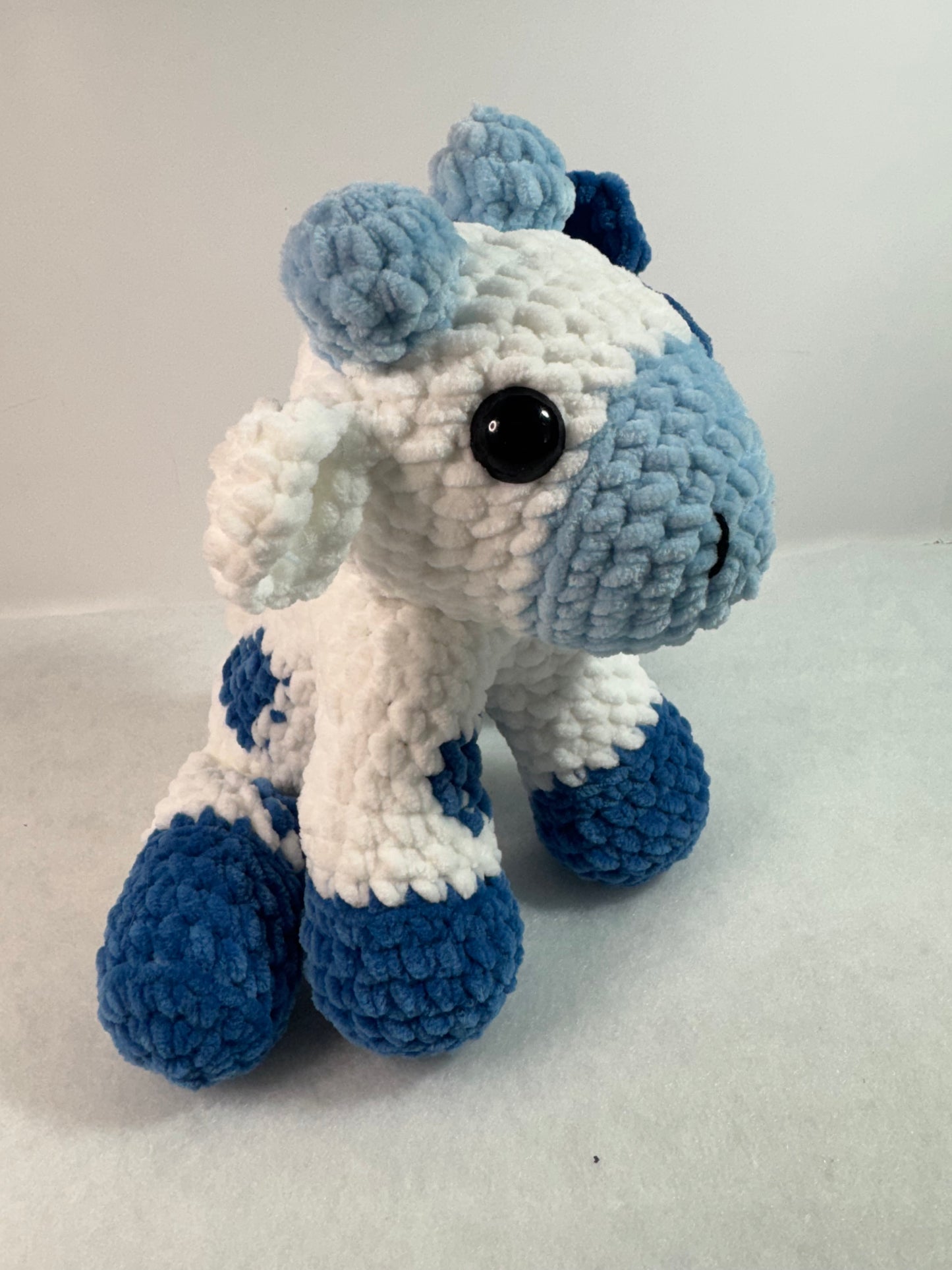 Sitting Beatrix Blueberry Cow