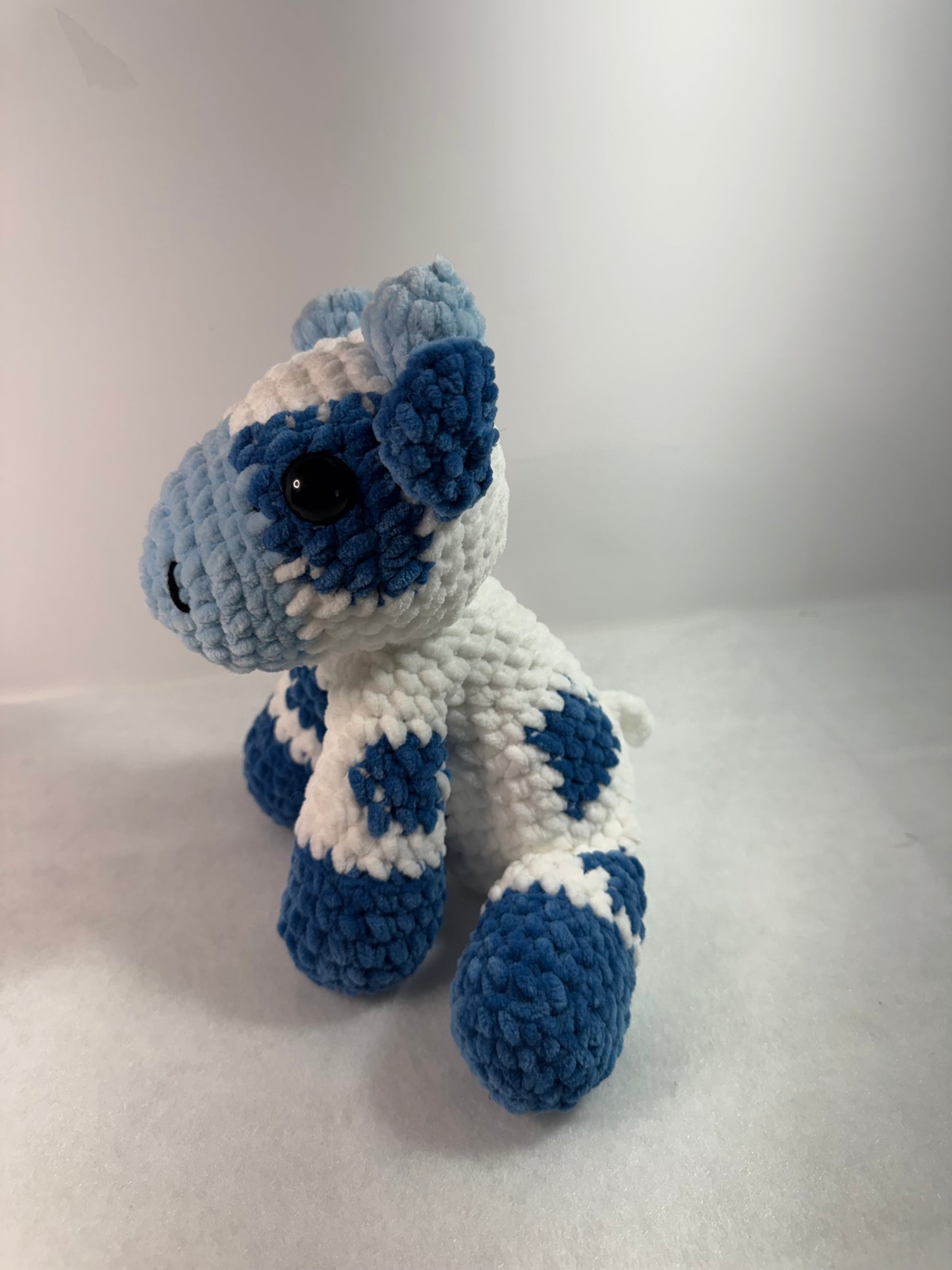 Sitting Beatrix Blueberry Cow